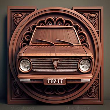 3D model Fiat 125 (STL)